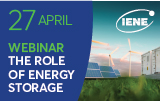 Webinar IENE: The Role of Energy Storage in Advancing Large Scale RES Penetration