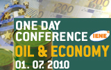 One Day Conference Oil & Economy