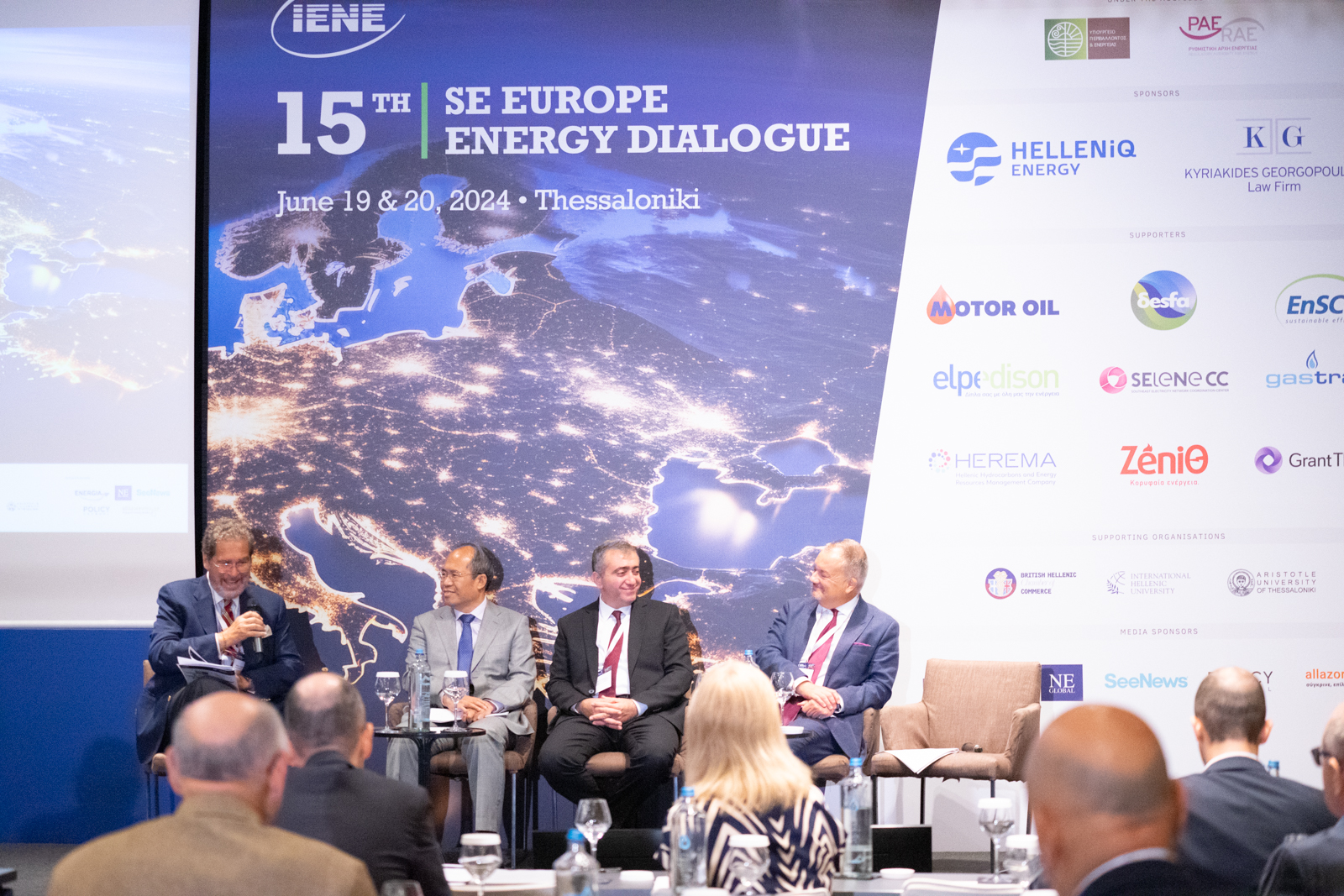 Energy Security, Green Transition, and Geopolitical Priorities in SE Europe and the East Mediterranean Emphasized at IENE’s 15th South East Europe Energy Dialogue
