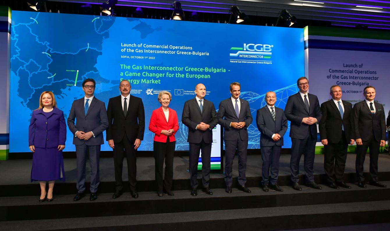 IENE’s Chairman Attended the Official Launch of ICGB’s Commercial Operation in Sofia