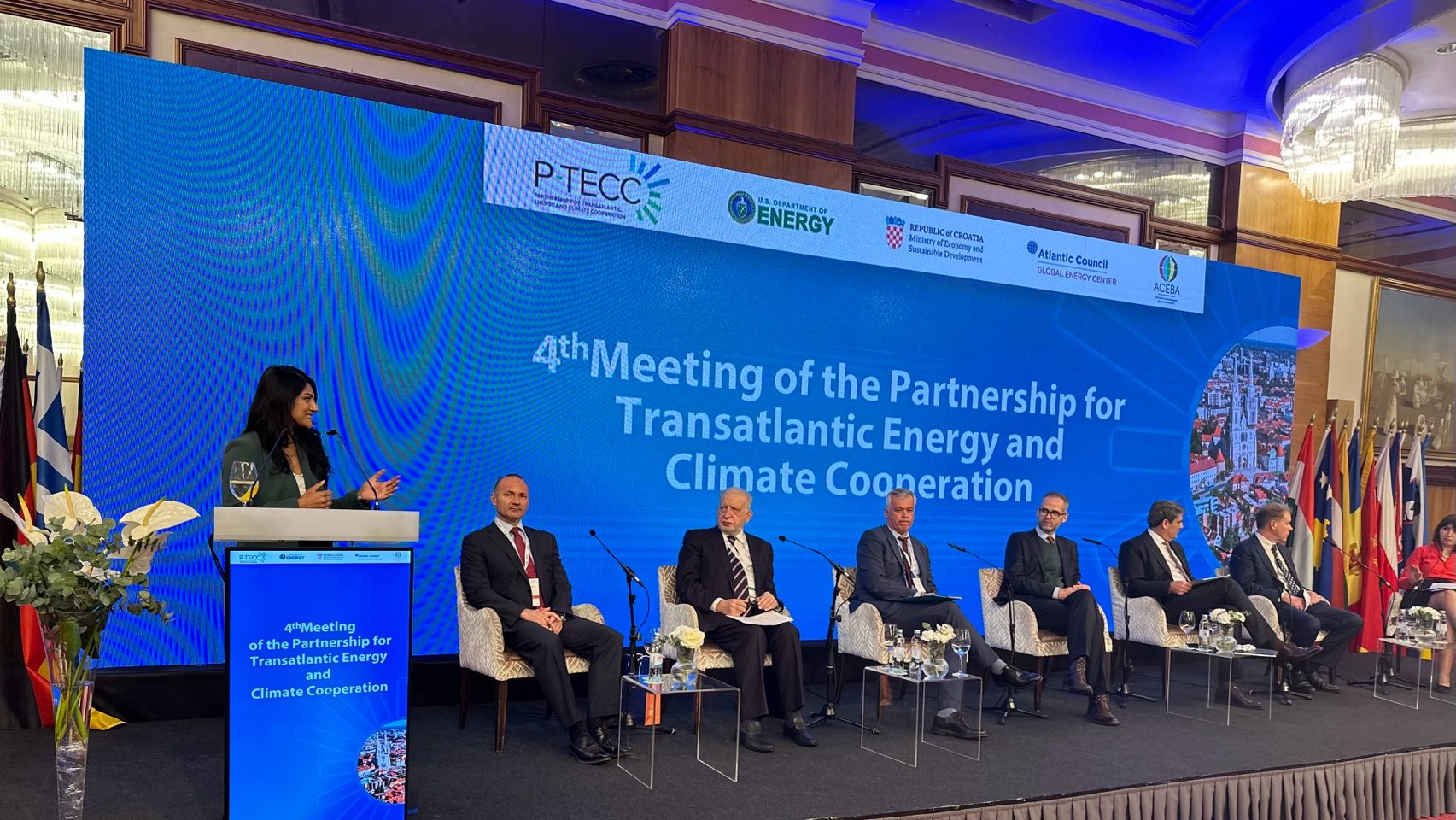 IENE’s Chairman Participated in P-TECC Ministerial Meeting in Zagreb