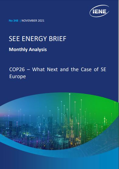 “S.E. Europe Energy Brief – Monthly Analysis”, November 2021