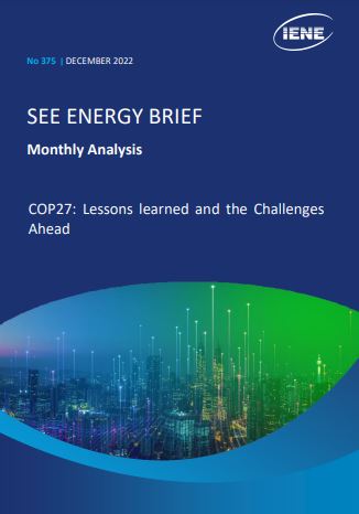 SEE ENERGY BRIEF - Monthly Analysis - COP27: Lessons learned and the Challenges Ahead