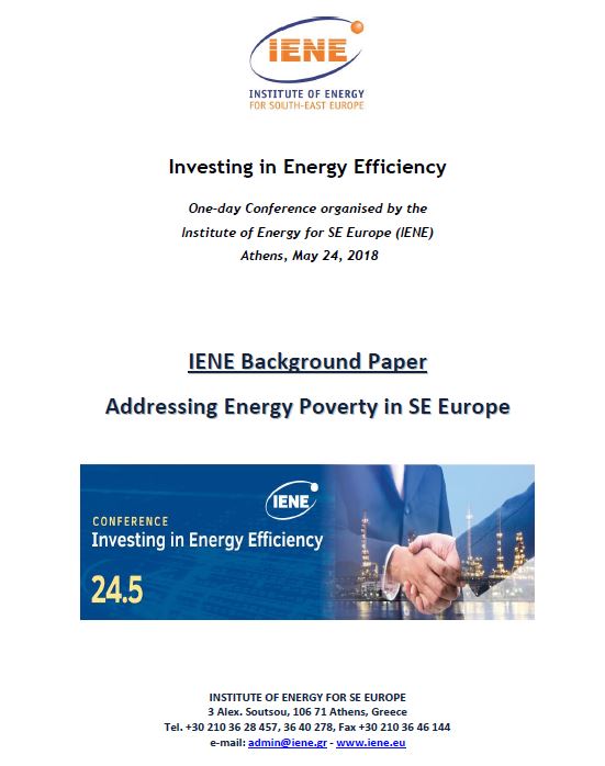 Addressing Energy Povertty in SE Europe