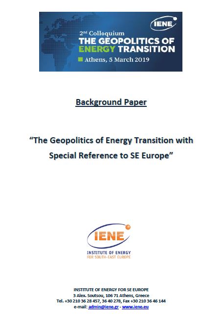 The Geopolitics of Energy Transition with Special Reference to SE Europe