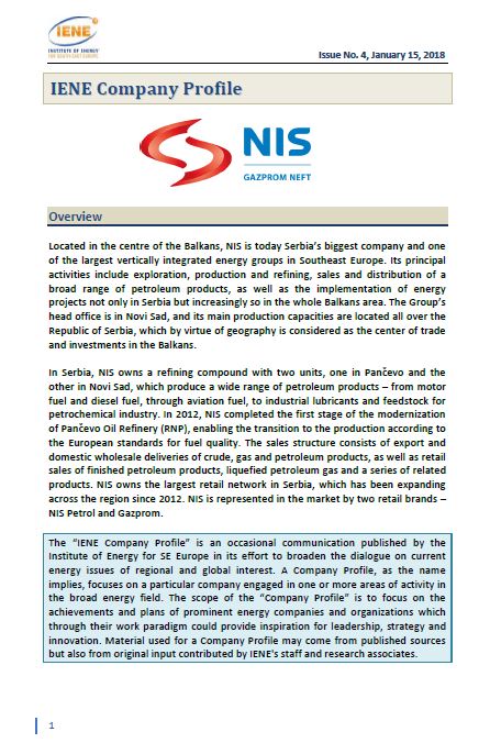 IENE Company Profile No 4 - NIS