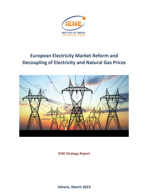 IENE Special Report - European Electricity Market Reform and Decoupling of Electricity and Natural Gas Prices 