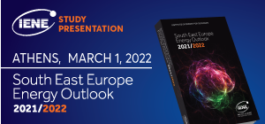 South East Europe Energy Outlook 2021/2022 has just been published - Presented at the Athens Exchange  