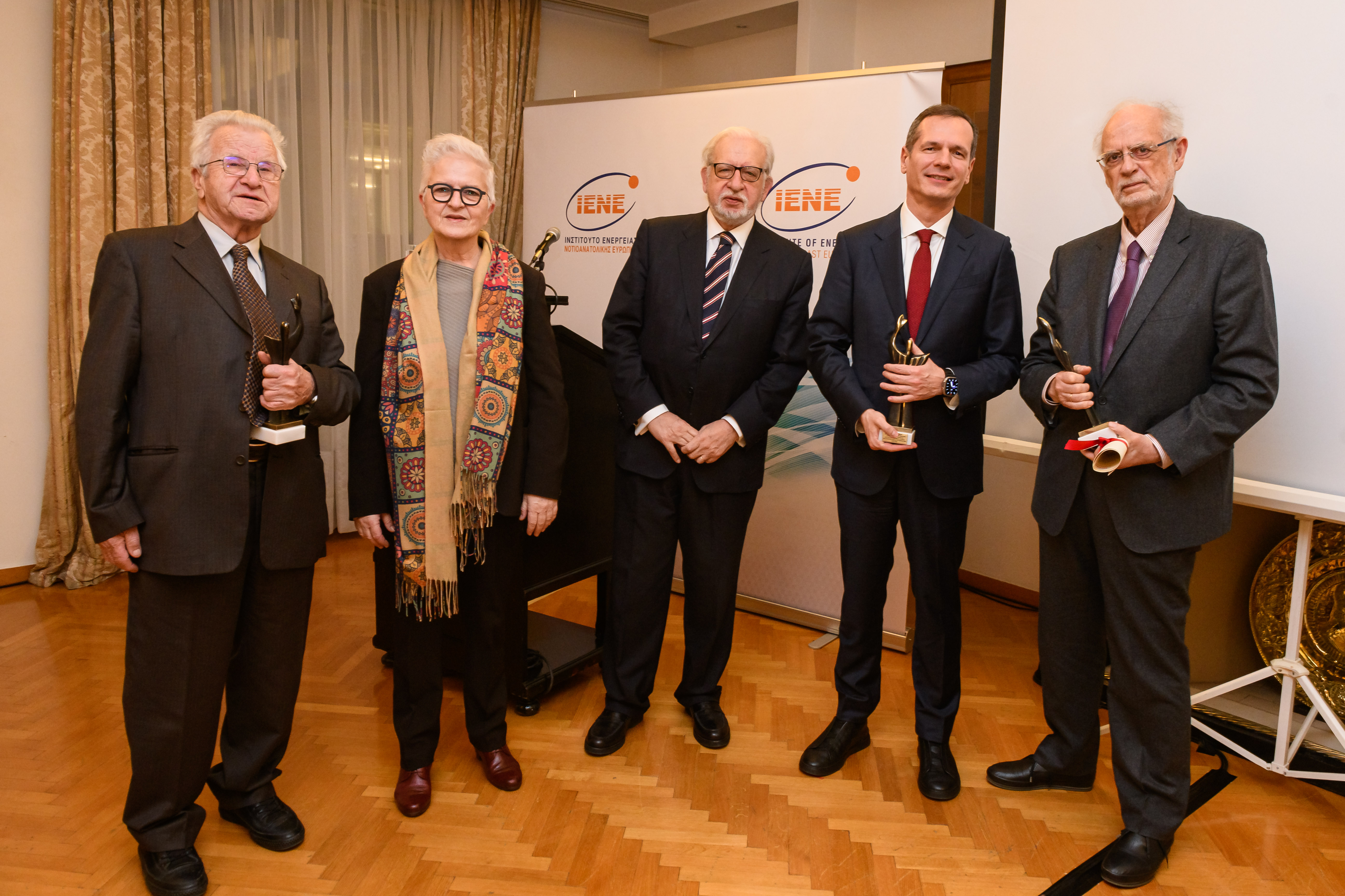 "PROMETHEUS 2024" Awards: IENE Honored Four Personalities from Greece’s Energy Sector