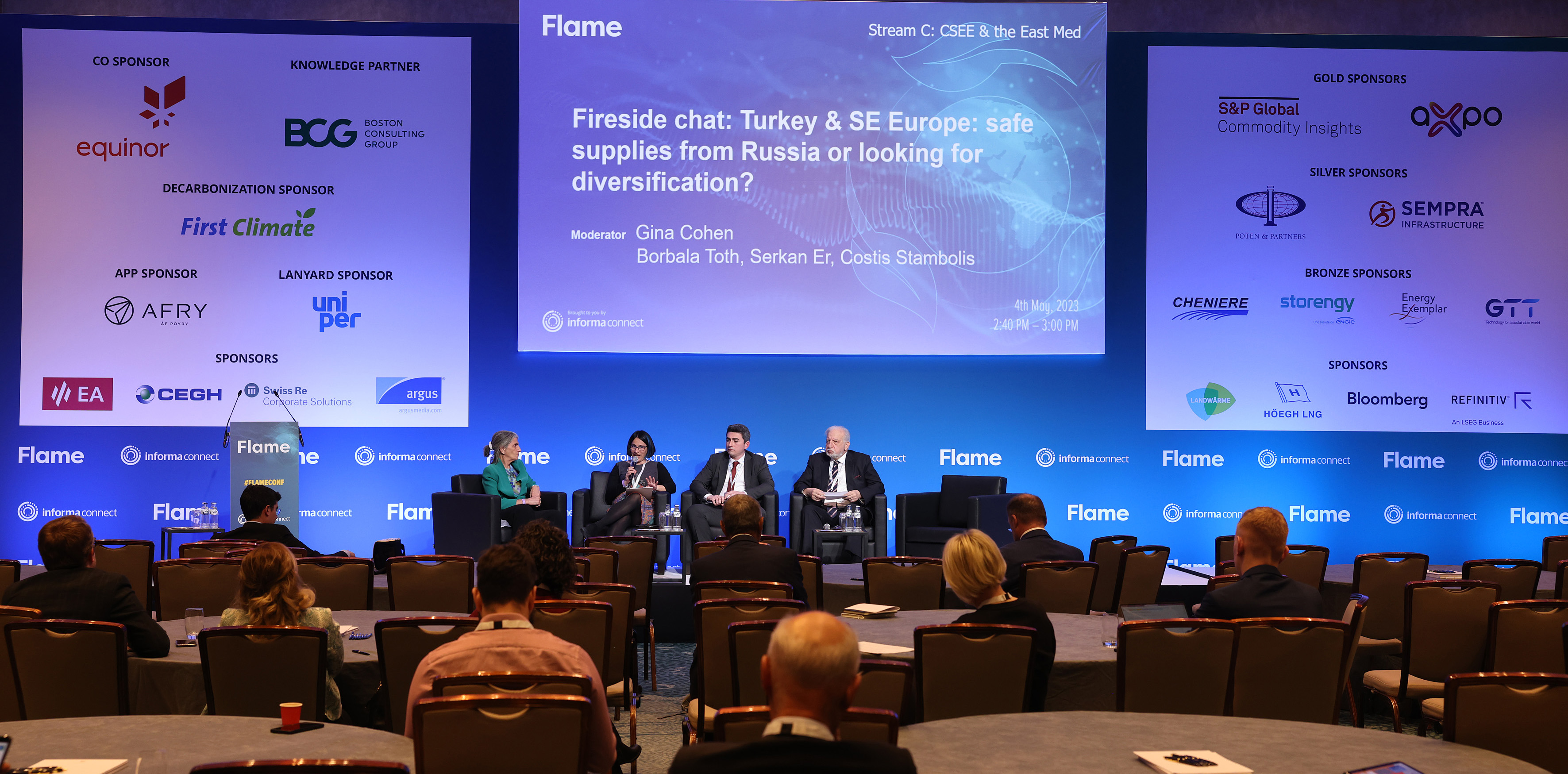 FLAME 2023: The Chairman of IENE Stressed the Importance of Supply Diversification and Gas Infrastructure as SE Europe Lessens Russian Gas Imports