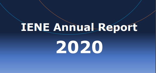 Annual Report for 2020 provides useful insight on IENE’s diverse work and activities