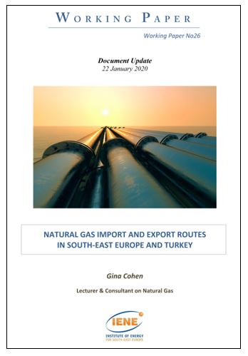 WP 26 - Natural Gas Import and Export Routes in South-East Europe and Turkey