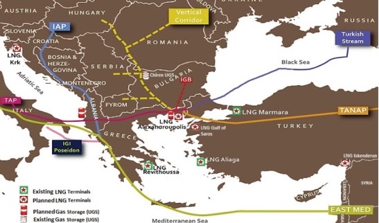 IENE to Discuss the Prospects for an Expanded South Corridor in a Special Event in Athens