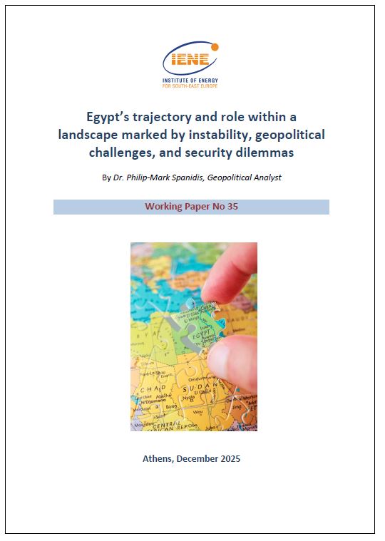 WP 35 -  Egypt’s trajectory and role within a landscape marked by instability, geopolitical challenges, and security dilemmas