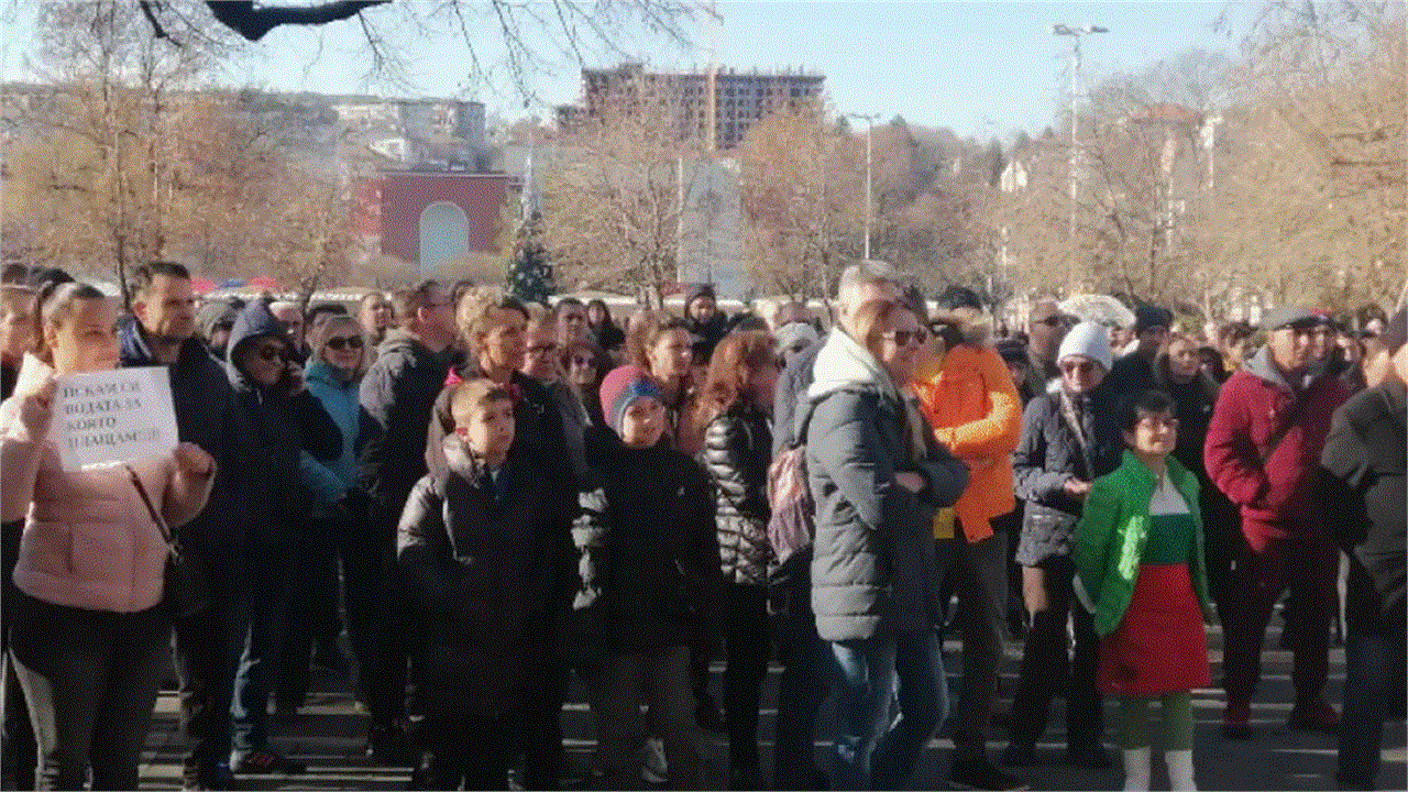 Pleven Residents Hold Second Protest over Water Shortage