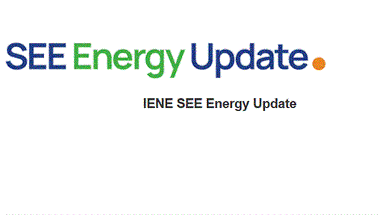 “SEE Energy Update”, IENE’s Monthly Newsletter Celebrates One Year of Publication