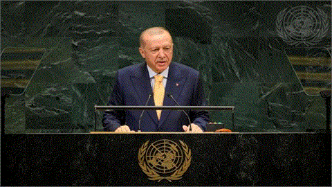 Turkey's Erdogan Says Equal Climate Pace Unrealistic Due to Financing Gaps