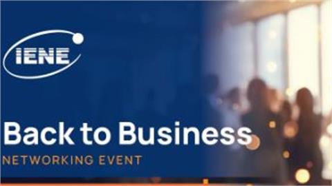 Save the Date for IENE’s “Back to Business” Event, on October 2, 2025