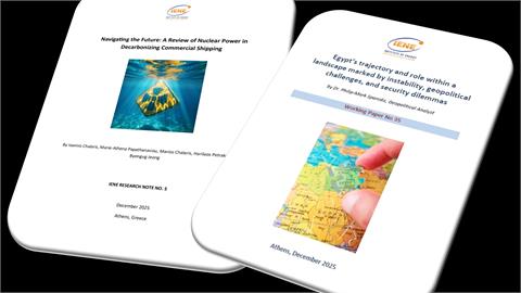 IENE Releases Two New Research Papers on Nuclear Shipping and Egypt’s Geopolitical Landscape