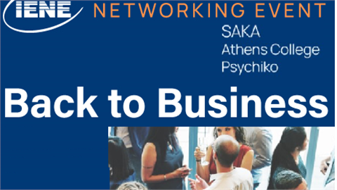 IENE’s “Back to Business” event Postponed Due to Bad Weather