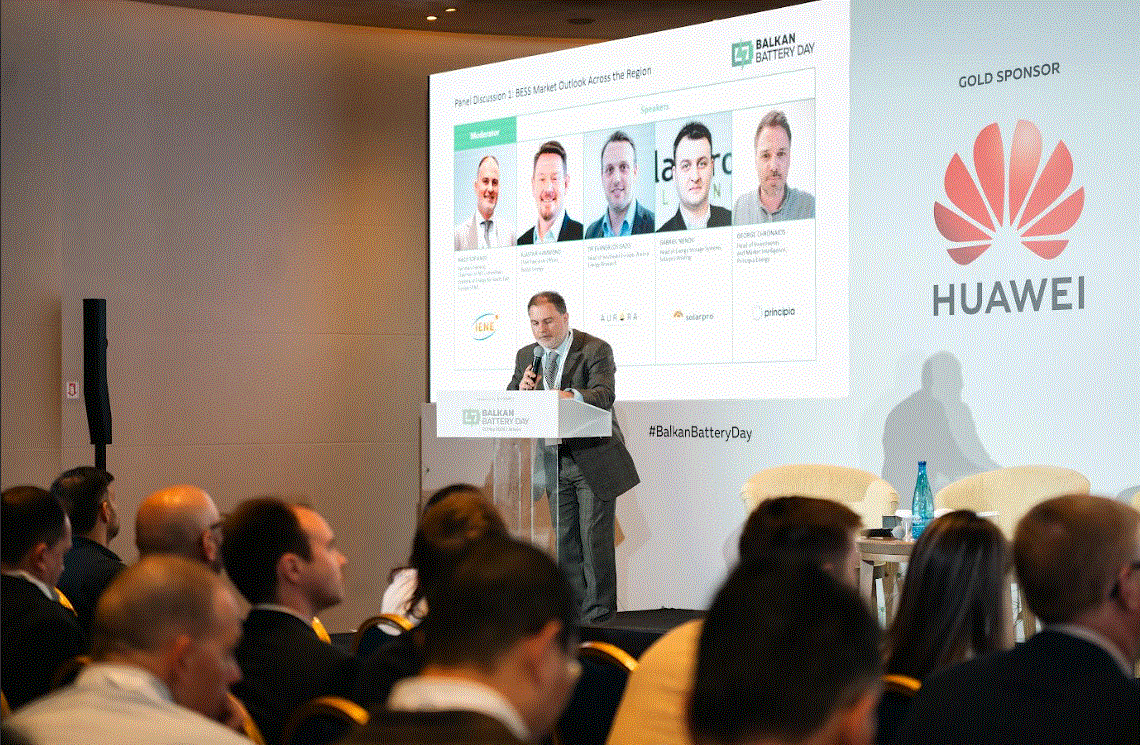 Secretary General of IENE Moderated High-Level Panel on Energy Storage at Balkan Battery Day in Athens