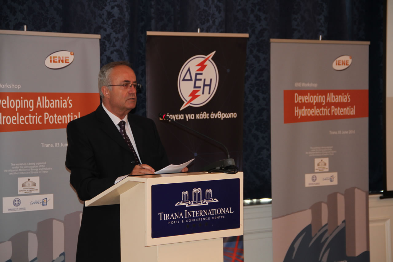 Mr. Gezim Musabelliu, Deputy Minister, Ministry of Energy and Industry, Albania 