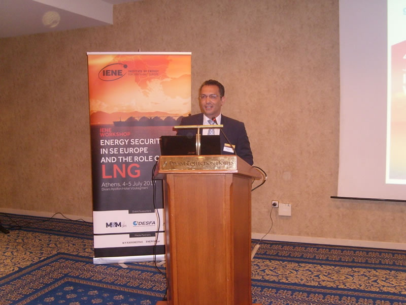 Mr. John Arapoglou, Chairman of the BoD, Gastrade, Greece